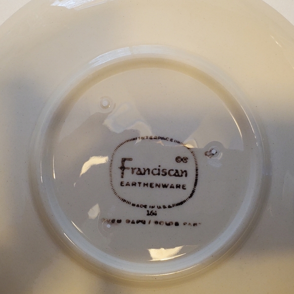 Franciscan Earthware Cups and Saucers - Picture 5 of 6